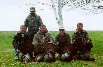 A Spring Turkey Hunting Group Shot
