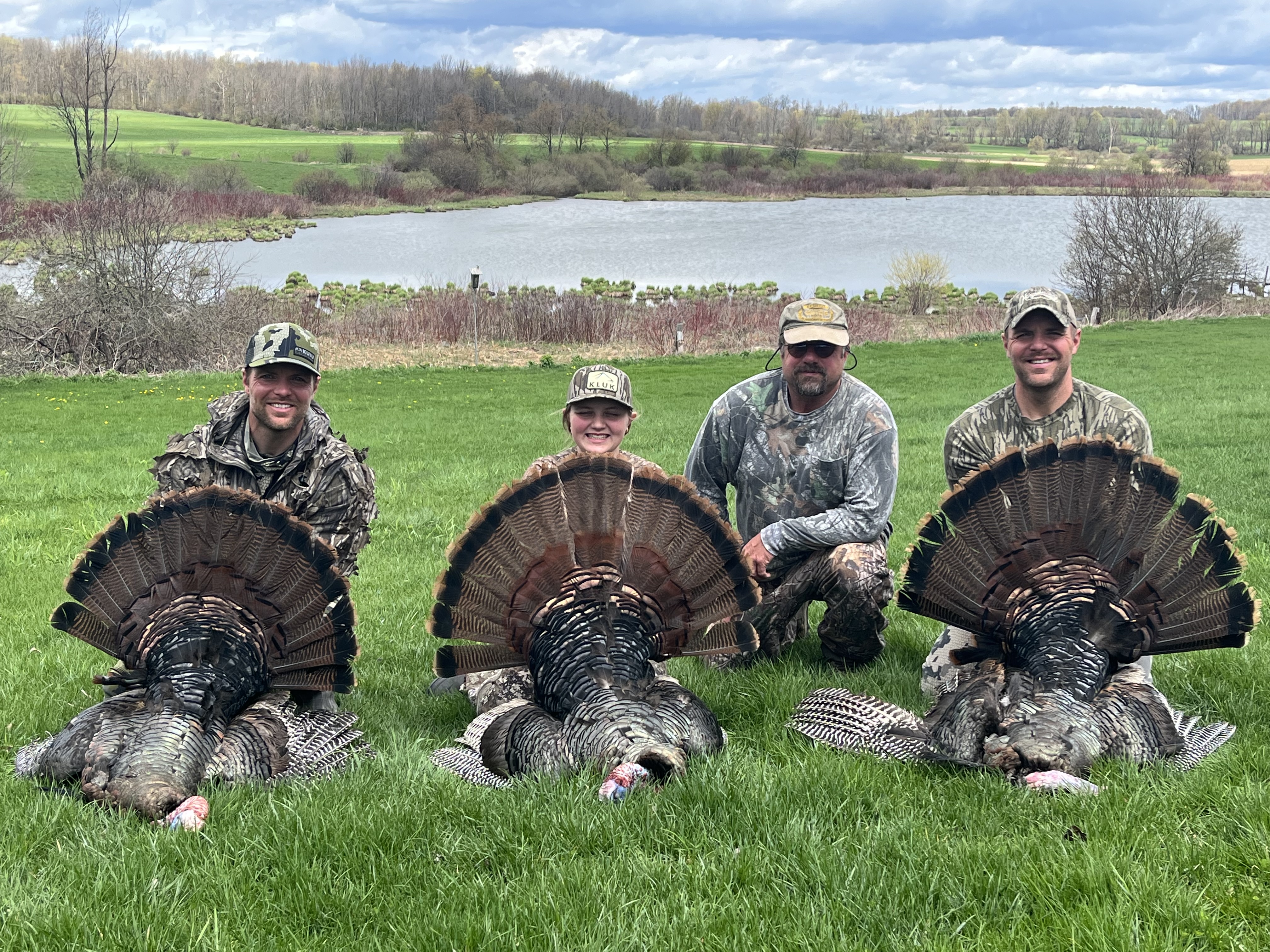 A Spring Turkey Hunting Group Shot